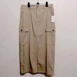 BNWT Jason Xiang Cargo maxi skirt size  M but first more larger